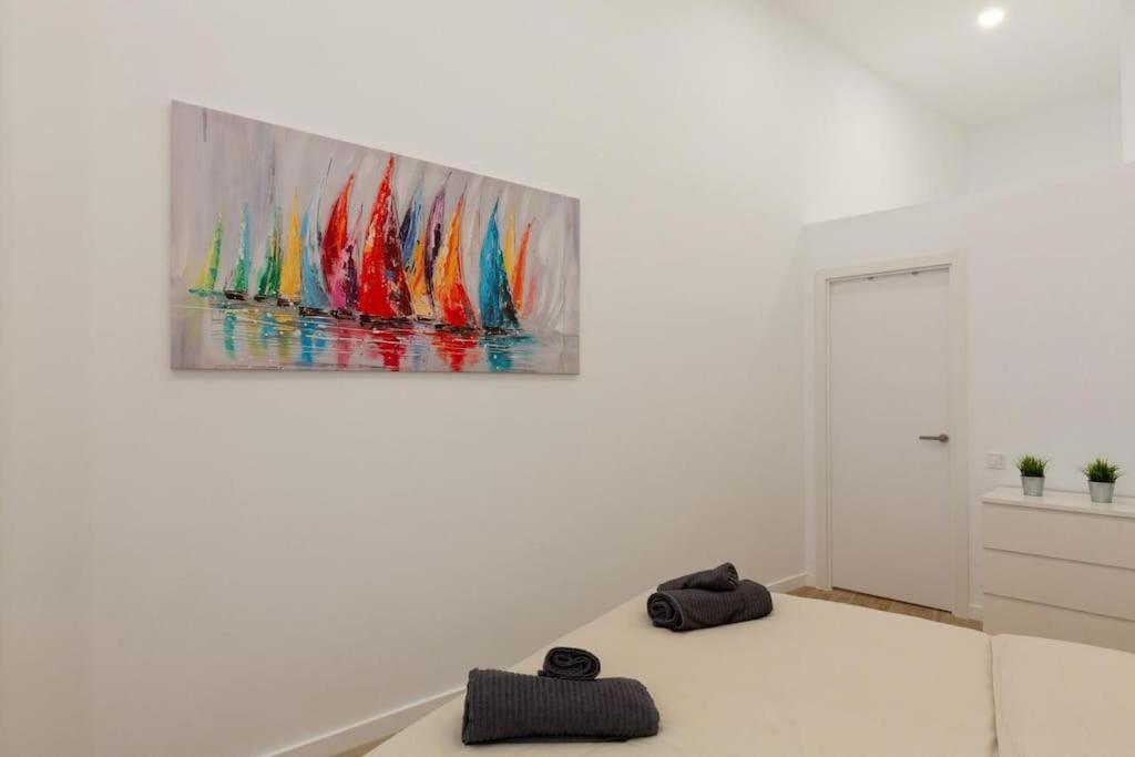 Ferienwohnung Nuevo Loft En Playa Y Cerca Del Centro, Ac Y Wifi Valencia Exterior foto